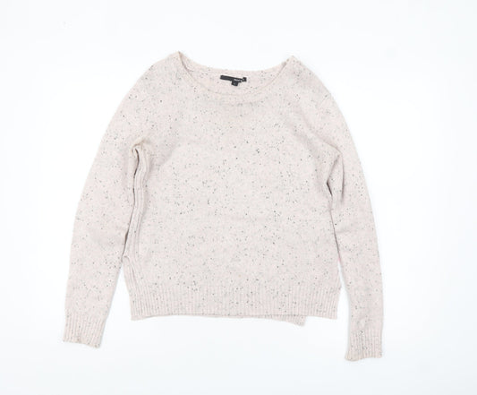 Tally Weijl Women's Beige Knit Pullover Jumper Size S
