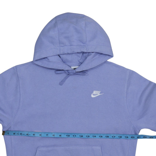Womens UK Size S Nike Blue Pullover Hoodie