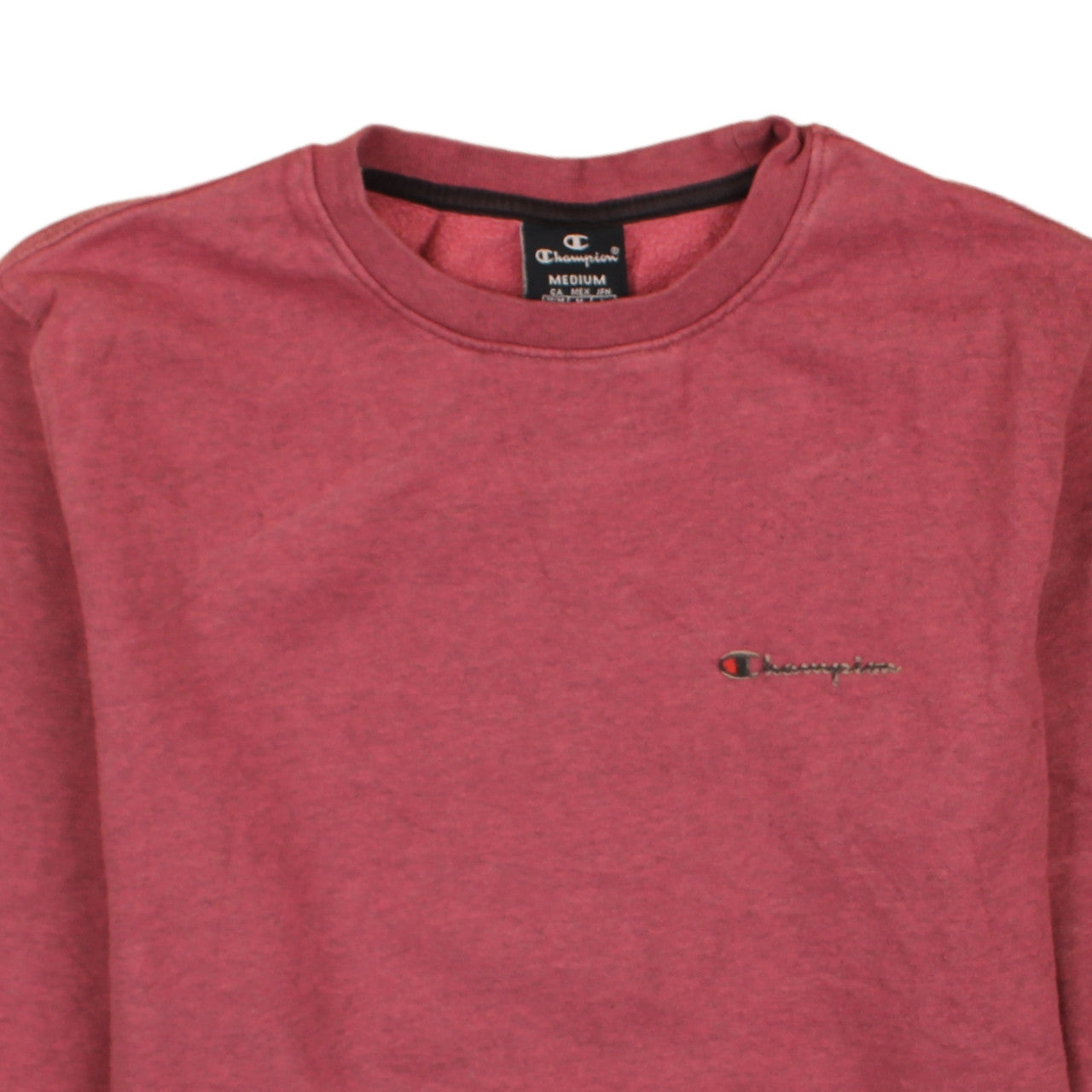 Womens UK Size M Champion Red Pullover Sweatshirt