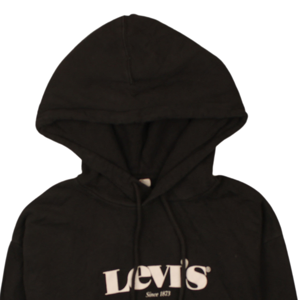 Mens UK Size XS Levi's Black Pullover Hoodie