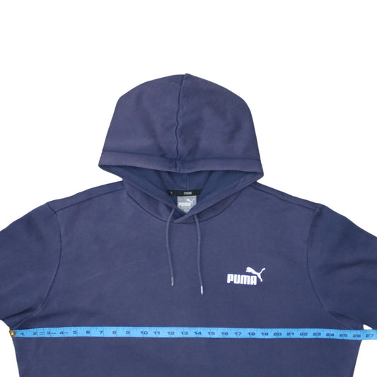 Womens UK Size XL PUMA Blue Pullover Hoodie