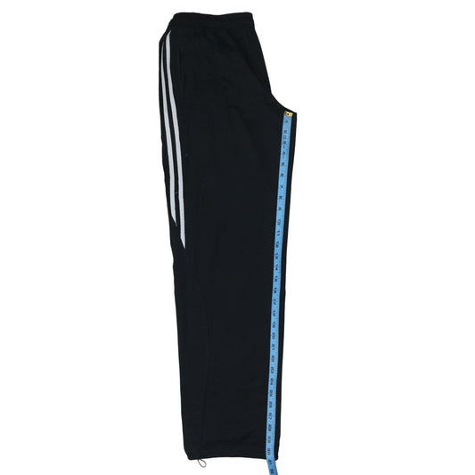 Mens UK Size M adidas Regular Fit Track Pants Black Trousers