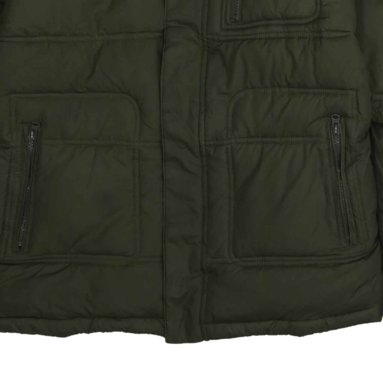 Mens UK Size M Wrangler Green Puffer Jacket