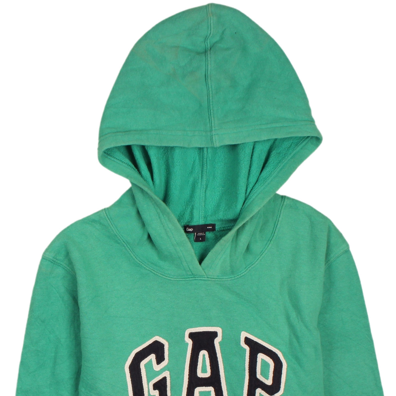 Boys UK Size L Gap Green Pullover Hoodie
