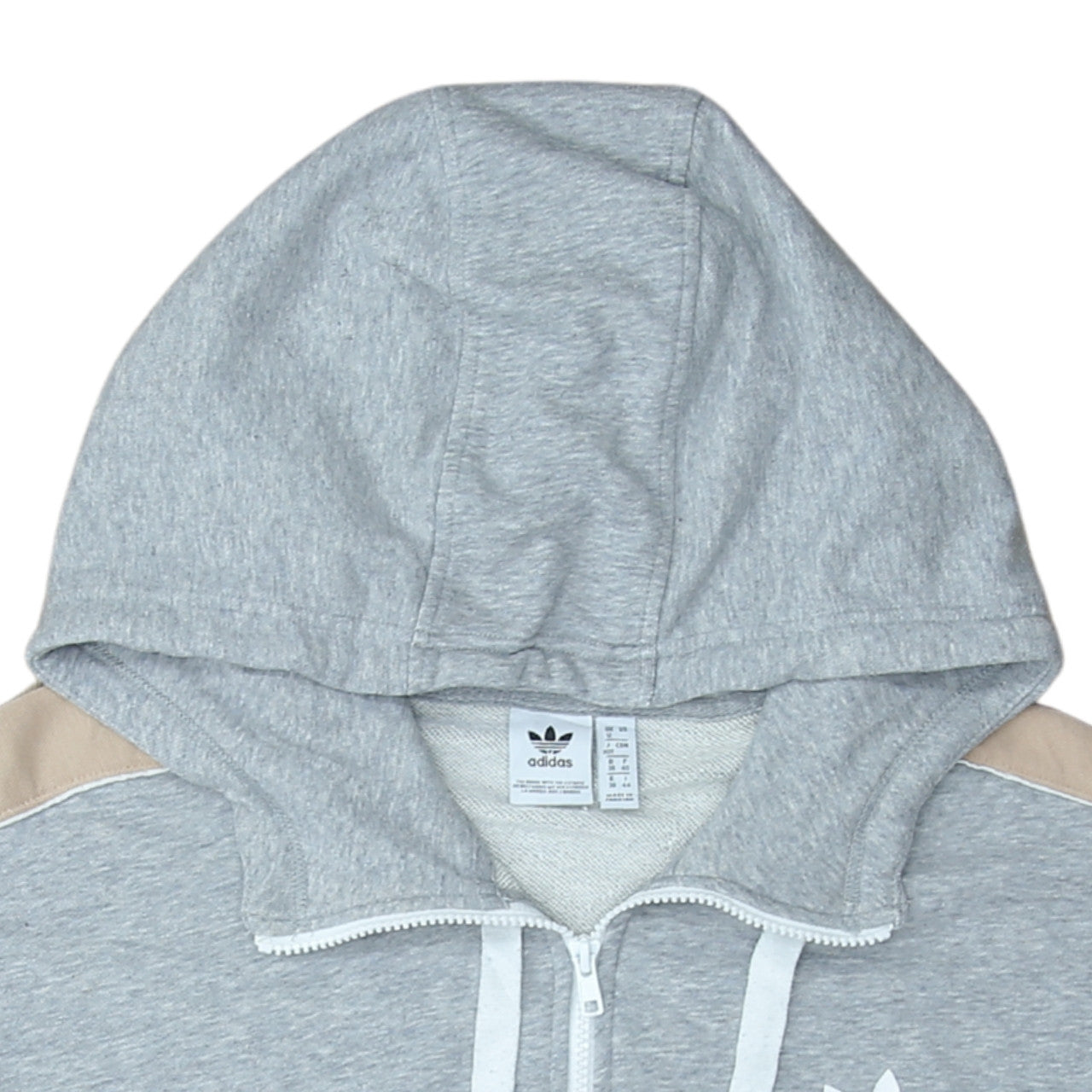 Womens UK Size 12 adidas Grey Pullover Sweatshirt