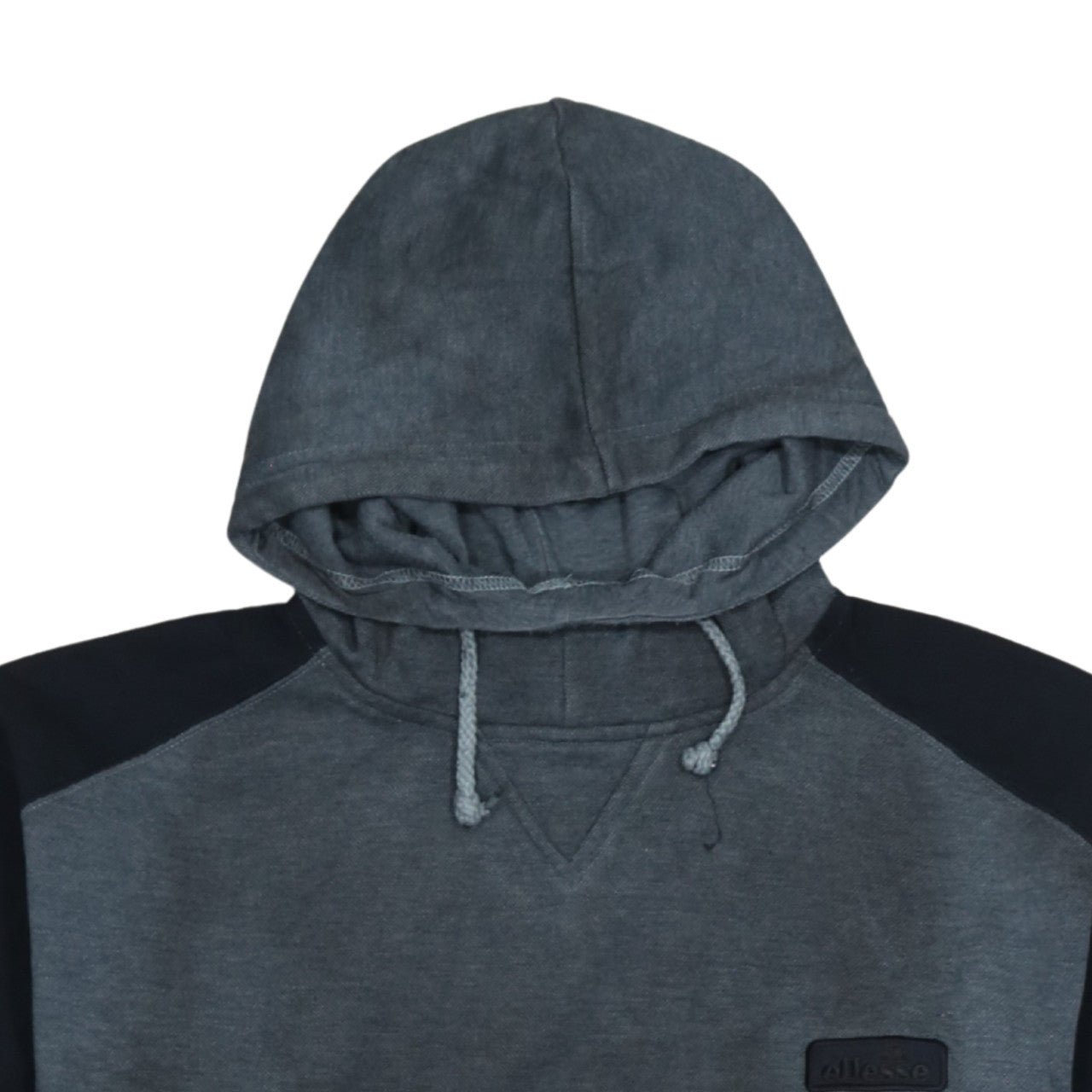 Mens UK Size M ellesse Grey Pullover Hoodie