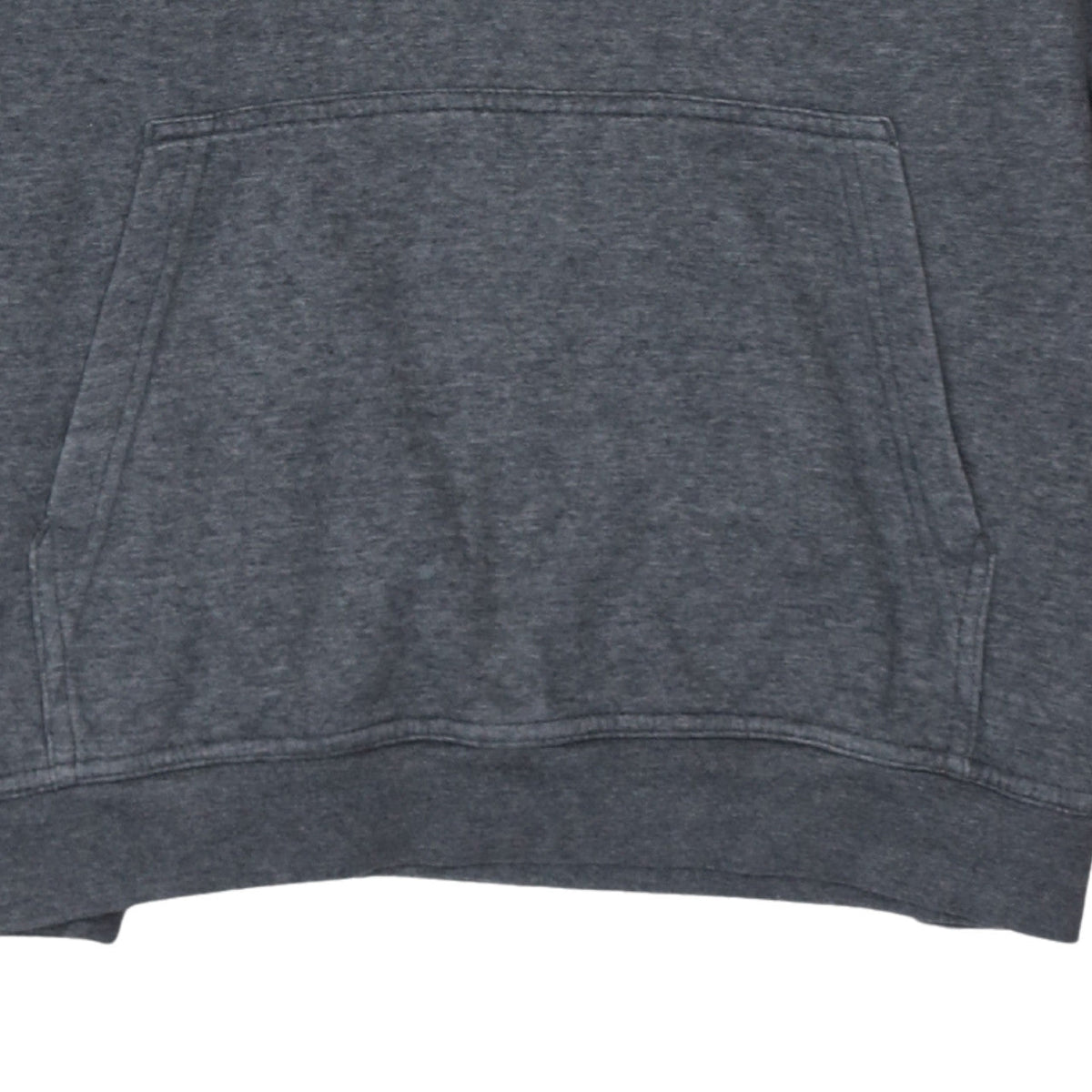 Nike Men's Grey XL Pullover Hoodie with Logo Pocket