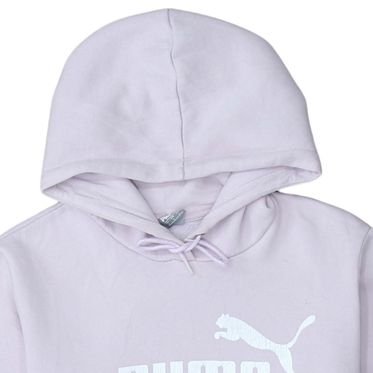 Womens UK Size L PUMA Purple Pullover Hoodie