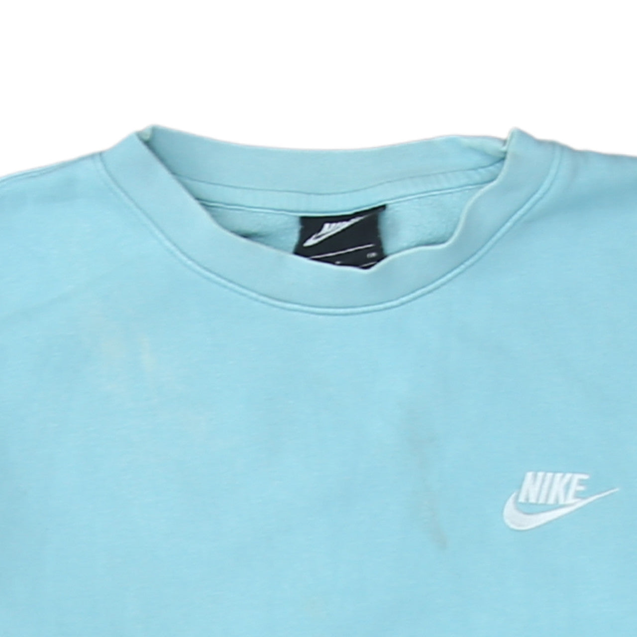 Womens UK Size S Nike Blue Pullover Sweatshirt