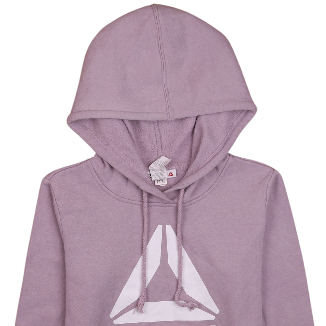 Womens UK Size XS Reebok Purple Pullover Hoodie