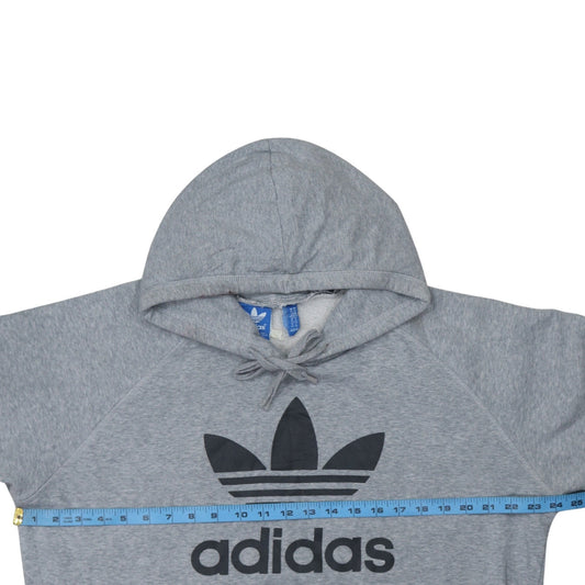 Mens UK Size XL adidas Grey Pullover Hoodie