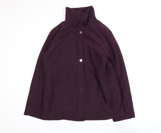 Womens UK Size 14 BHS Purple Basic Jacket