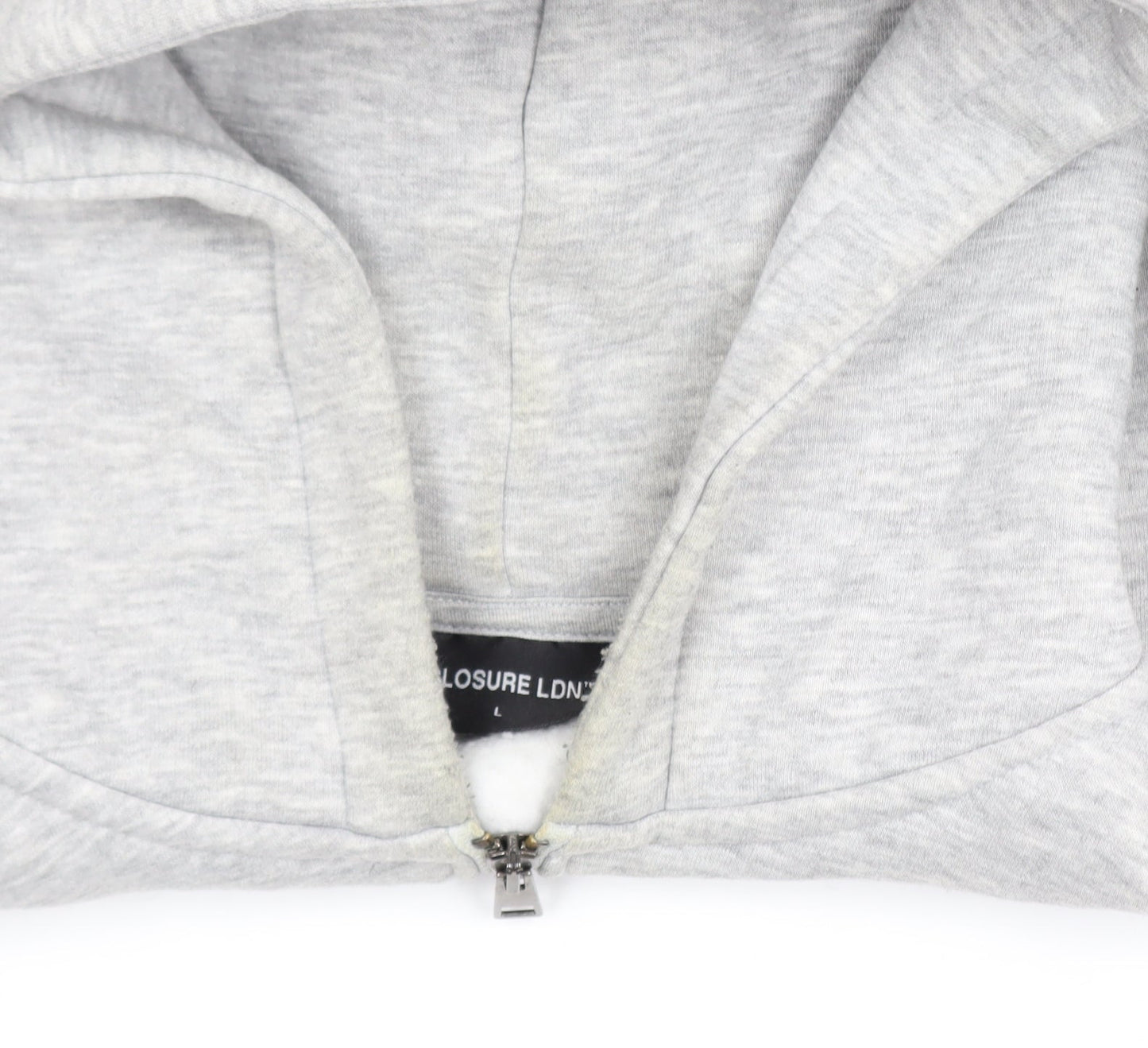 Mens UK Size L Closure LDN Grey Gym & TrainingRunning & JoggingWalking Jacket
