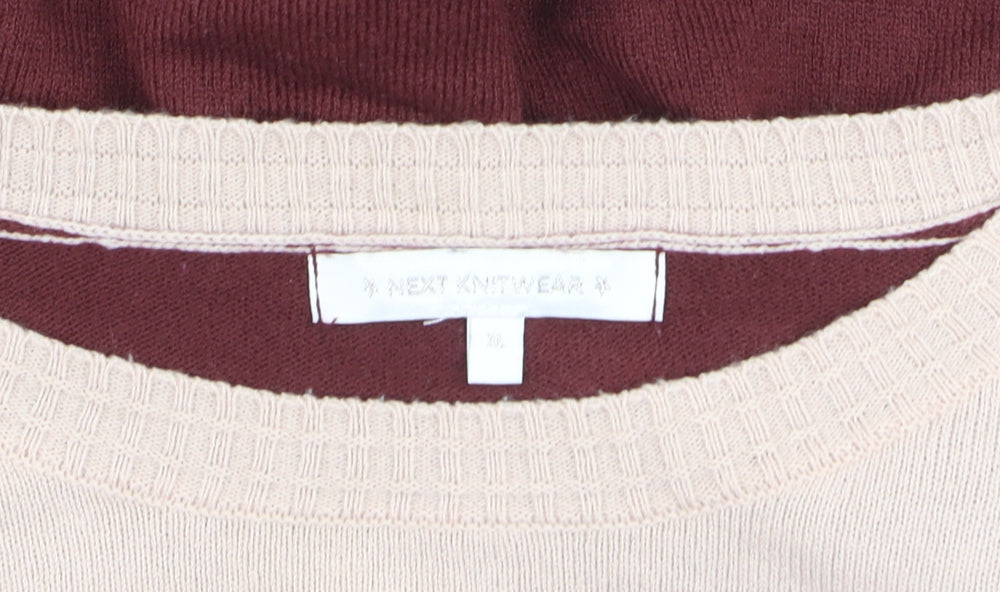 Womens UK Size XL NEXT Multicoloured Pullover Jumper