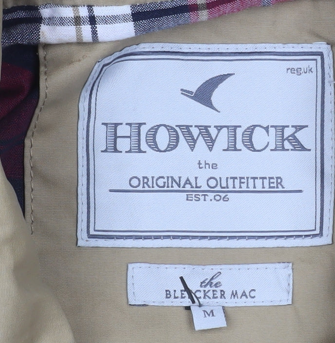 Mens UK Size M Howick Beige Rain Coat