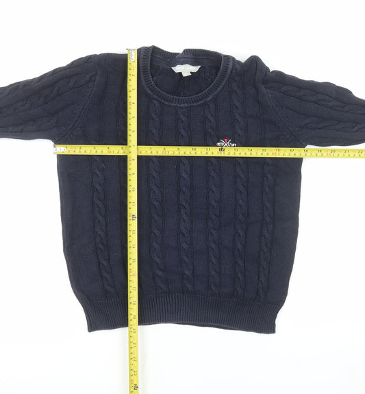 Womens UK Size M Tokyo Laundry Blue Pullover Jumper