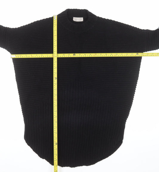 Womens UK Size 10 Label Lab Black Pullover Jumper