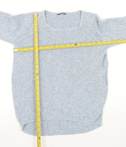 Tom Tailor Men's Blue Cotton Knit Pullover Jumper M