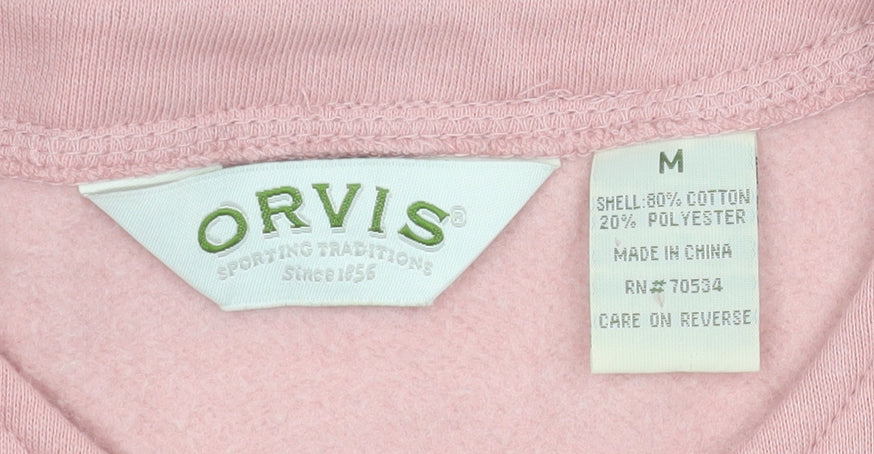 Womens UK Size M Orvis Pink Basic Jacket