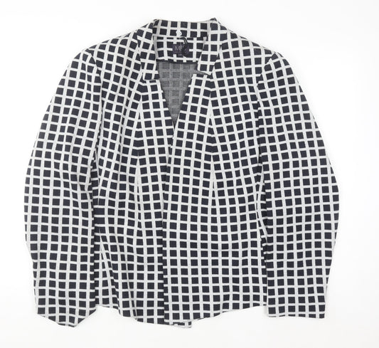 Womens UK Size 22 Marks and Spencer Plus Blue Blazer
