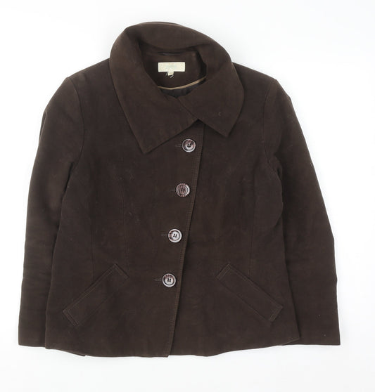 Womens UK Size 16 Marks and Spencer Regular Brown Suit Jacket