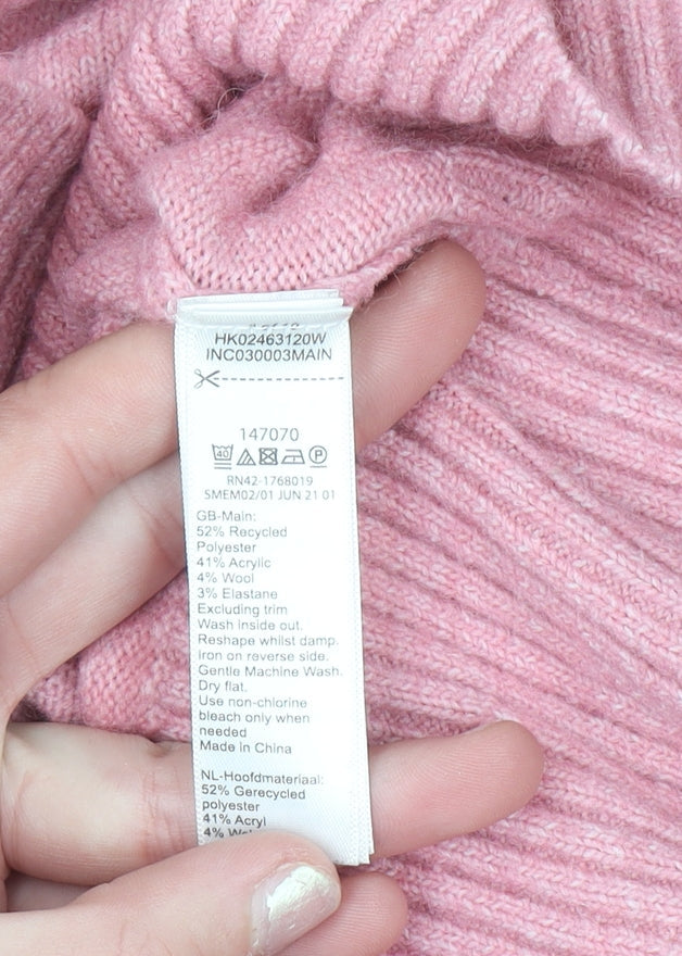 Womens UK Size S Monsoon Pink Pullover Jumper