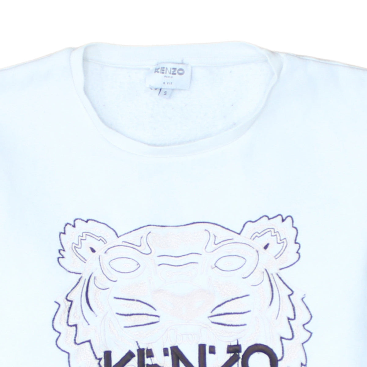 Mens UK Size S KENZO White Pullover Sweatshirt