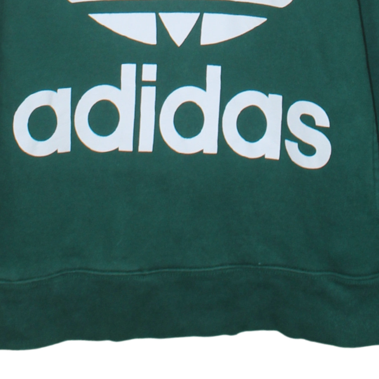 Womens UK Size 10 adidas Green Pullover Hoodie