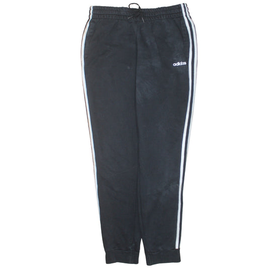 Womens UK Size L adidas Regular Fit Track Pants Black Trousers