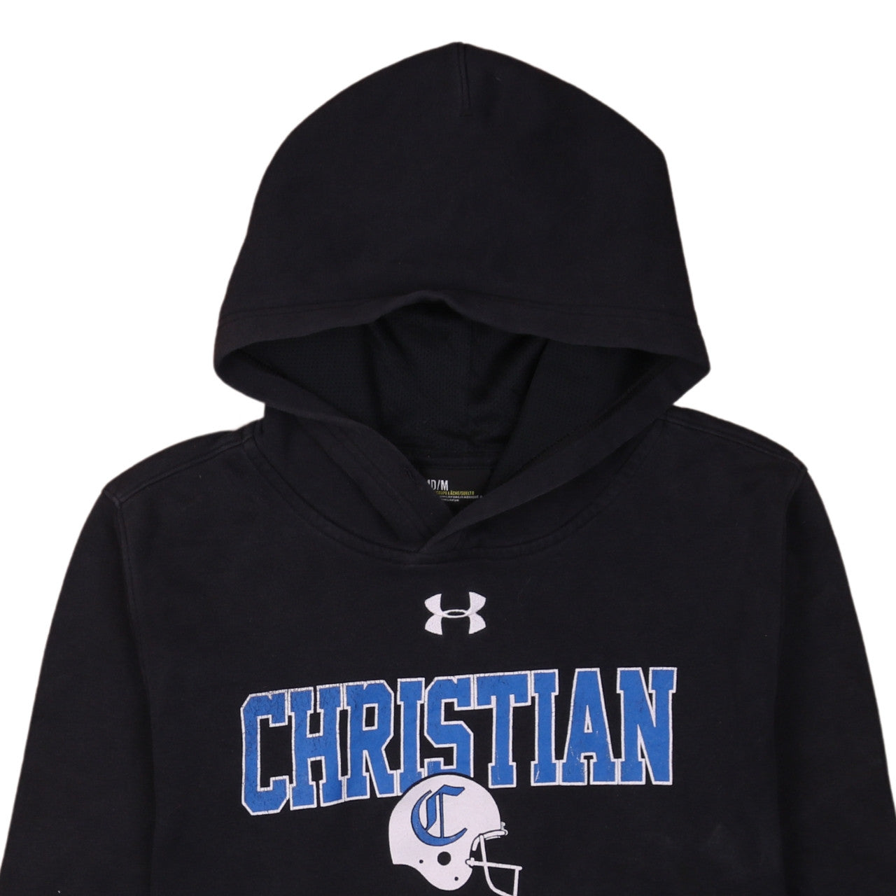 Mens UK Size M Under armour Black Pullover Hoodie