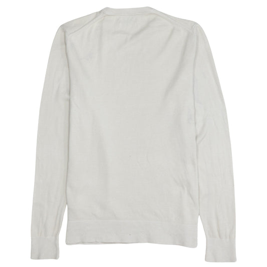 Mens UK Size S Calvin Klein Ivory Pullover Jumper