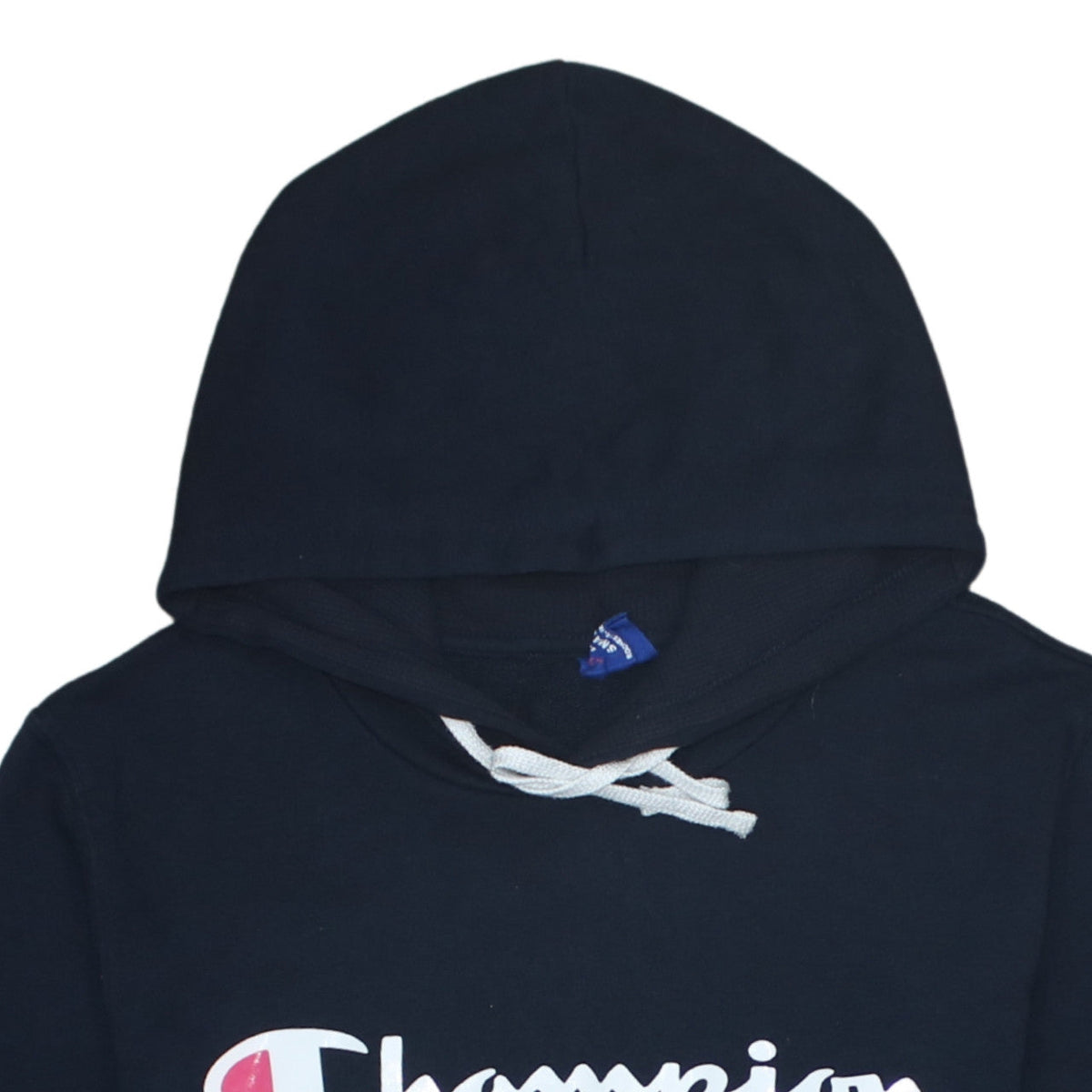 Mens UK Size S Champion Black Pullover Hoodie