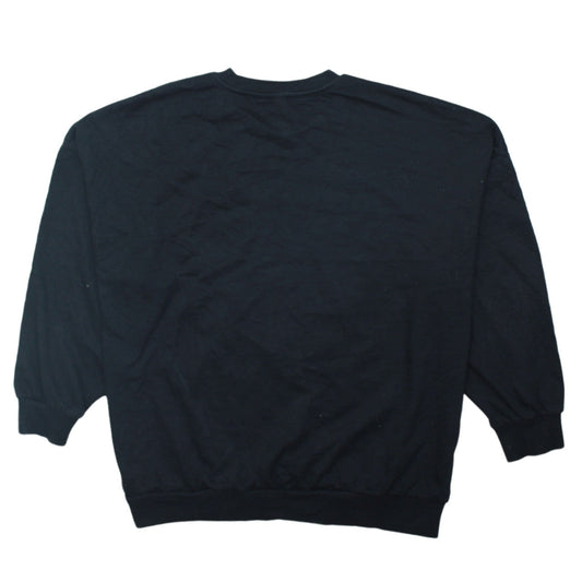 Womens UK Size XL Nirvana Black Pullover Sweatshirt