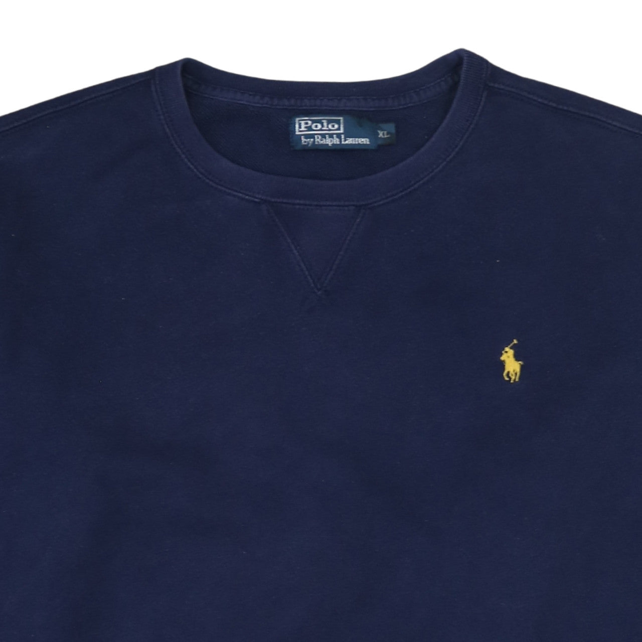 Mens UK Size XL Ralph Lauren Blue Pullover Sweatshirt