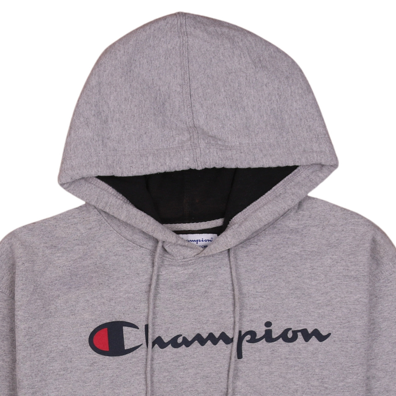 Mens UK Size L Champion Grey Pullover Hoodie