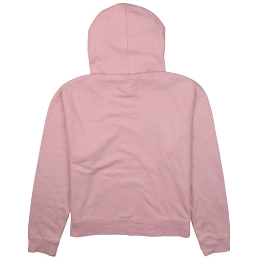 Womens UK Size L Champion Pink Pullover Hoodie