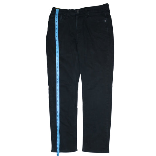Levi's Men's Black Straight Regular Fit Denim Jeans W30 L32