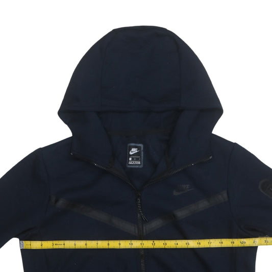 Mens UK Size L Nike Blue Full Zip Hoodie
