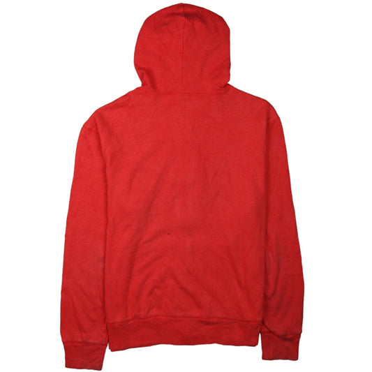 Mens UK Size L Gap Red Full Zip Hoodie
