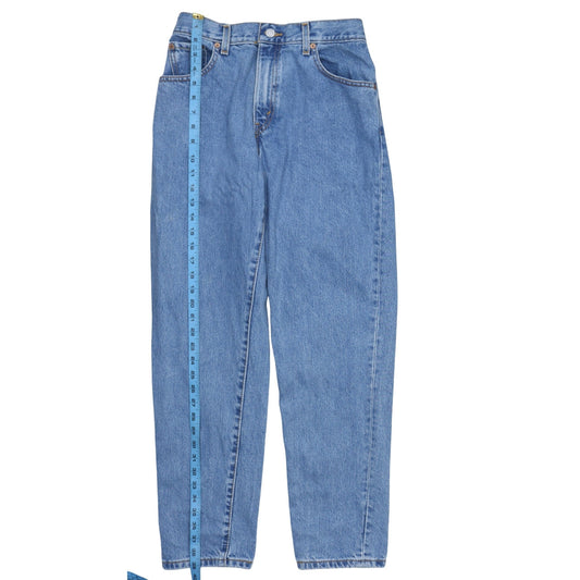 Levi's Women's Blue 550 Relaxed High Rise Tapered Jeans Size 8