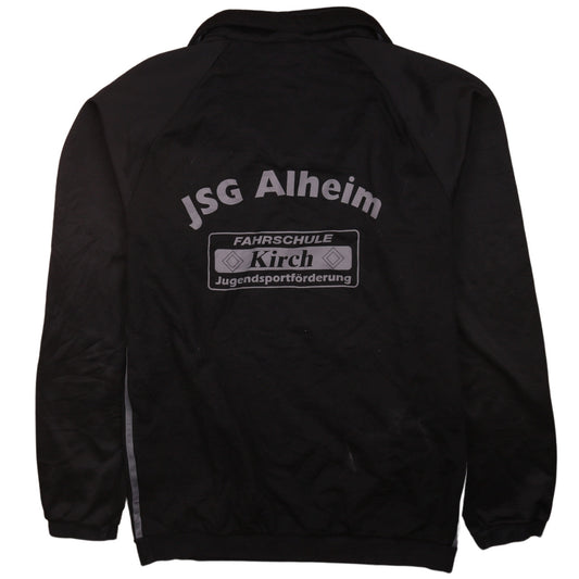 Mens UK Size M adidas Black 1/2 Zip Sweatshirt