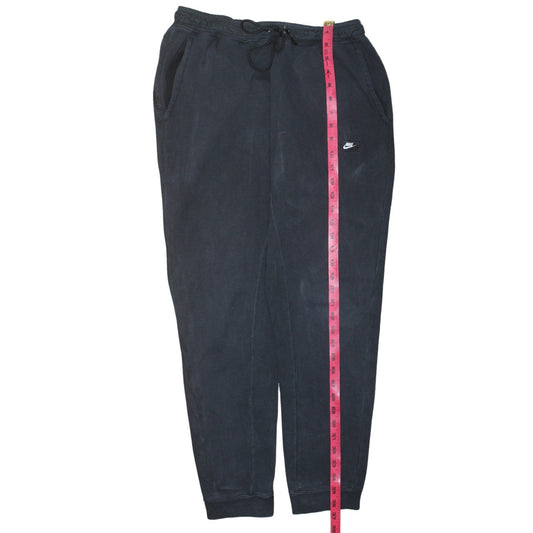 Mens UK Size M Nike Regular Fit Jogger Black Trousers