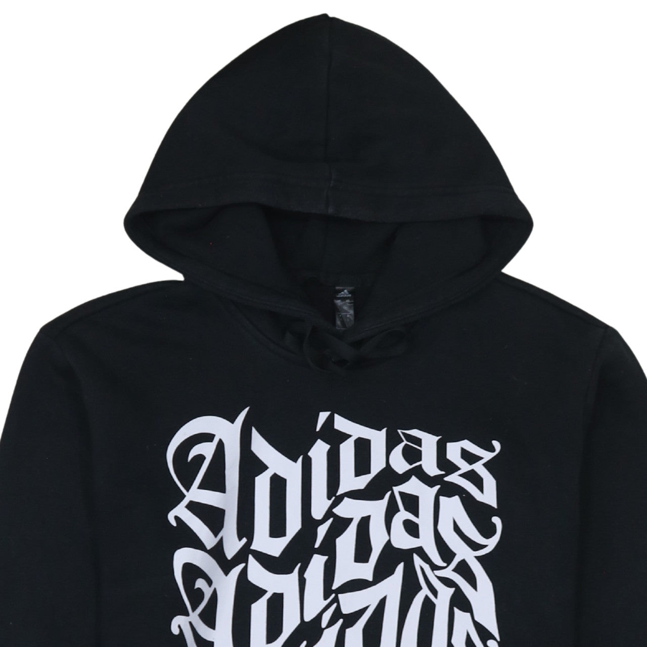 Mens UK Size S adidas Black Pullover Hoodie