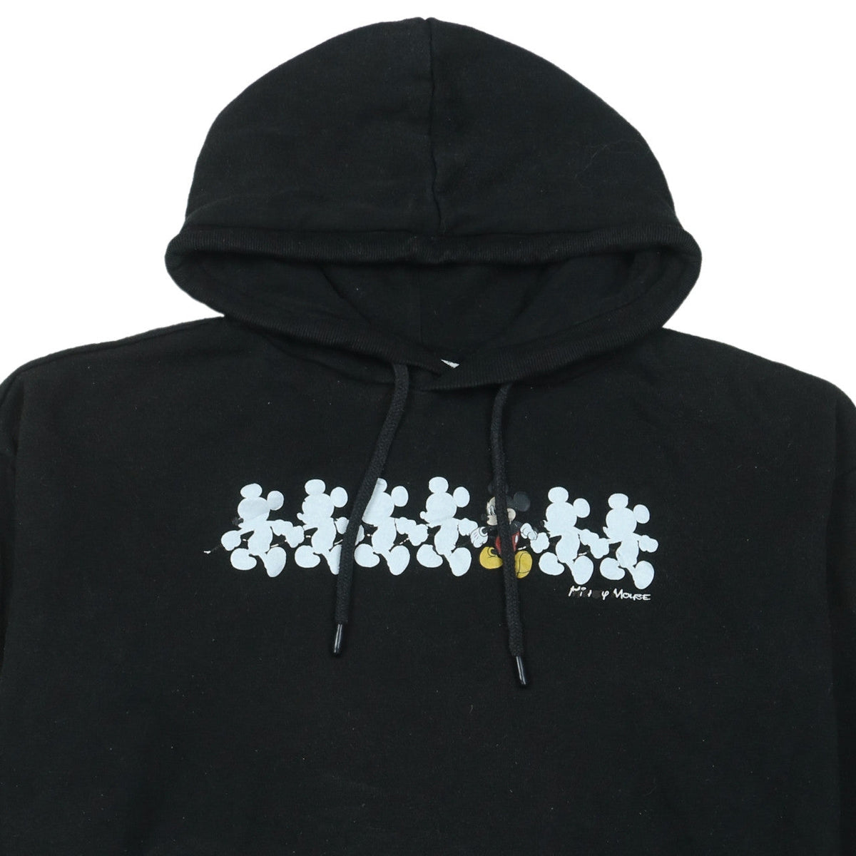 Womens UK Size XS Disney Black Pullover Hoodie