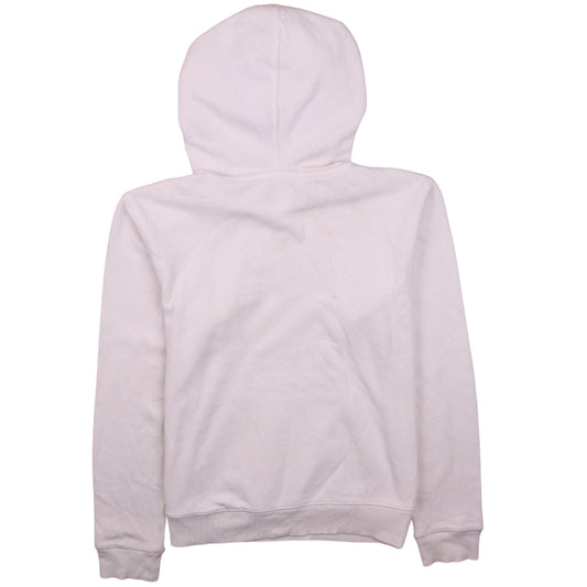 Womens UK Size XL Champion White Pullover Hoodie