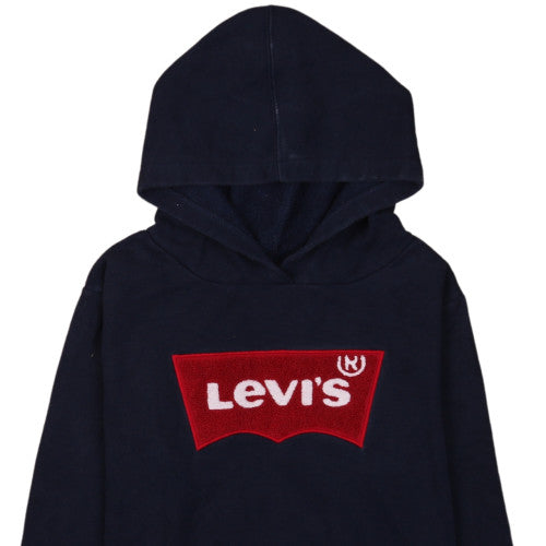 Boys UK Size 14-16 Years Levi's Blue Pullover Hoodie
