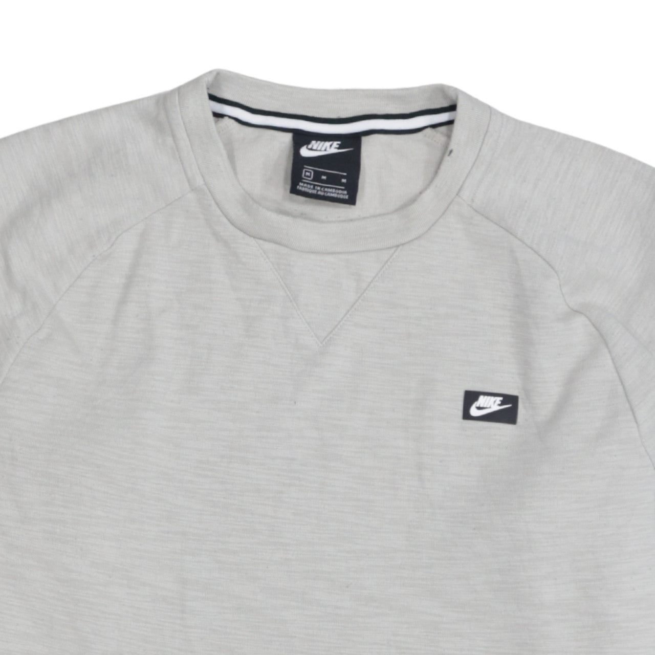 Mens UK Size M Nike Grey Pullover Sweatshirt