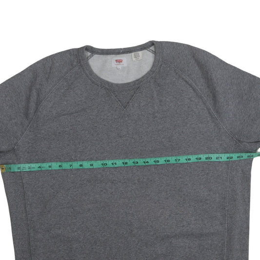 Mens UK Size XL Levi's Grey Pullover Sweatshirt
