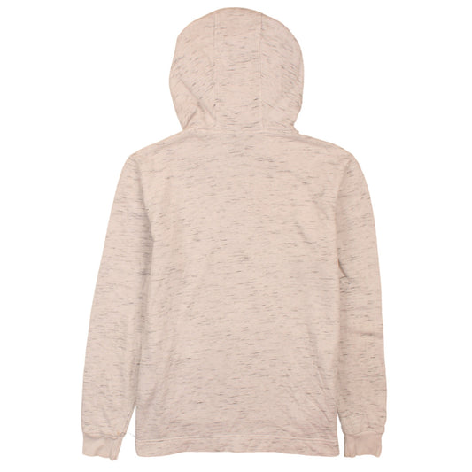 Adidas Womens Beige Pullover Hoodie XS Logo Graphic Sweatshirt