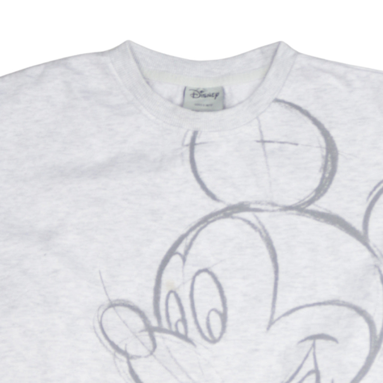 Womens UK Size 10/12 Disney Grey Pullover Sweatshirt